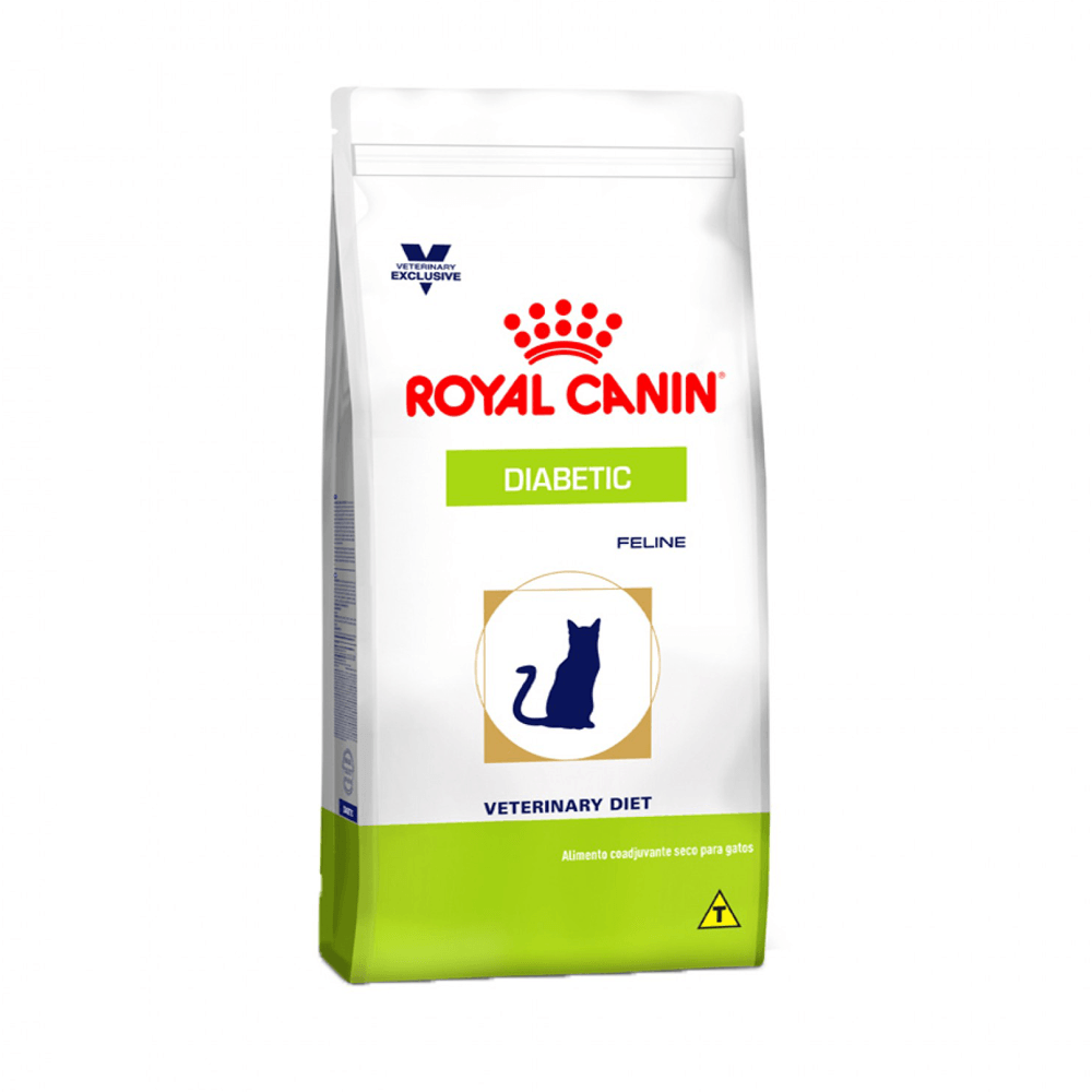 Ração Royal Canin Feline Veterinary Diet Diabetic Para Gatos Adultos