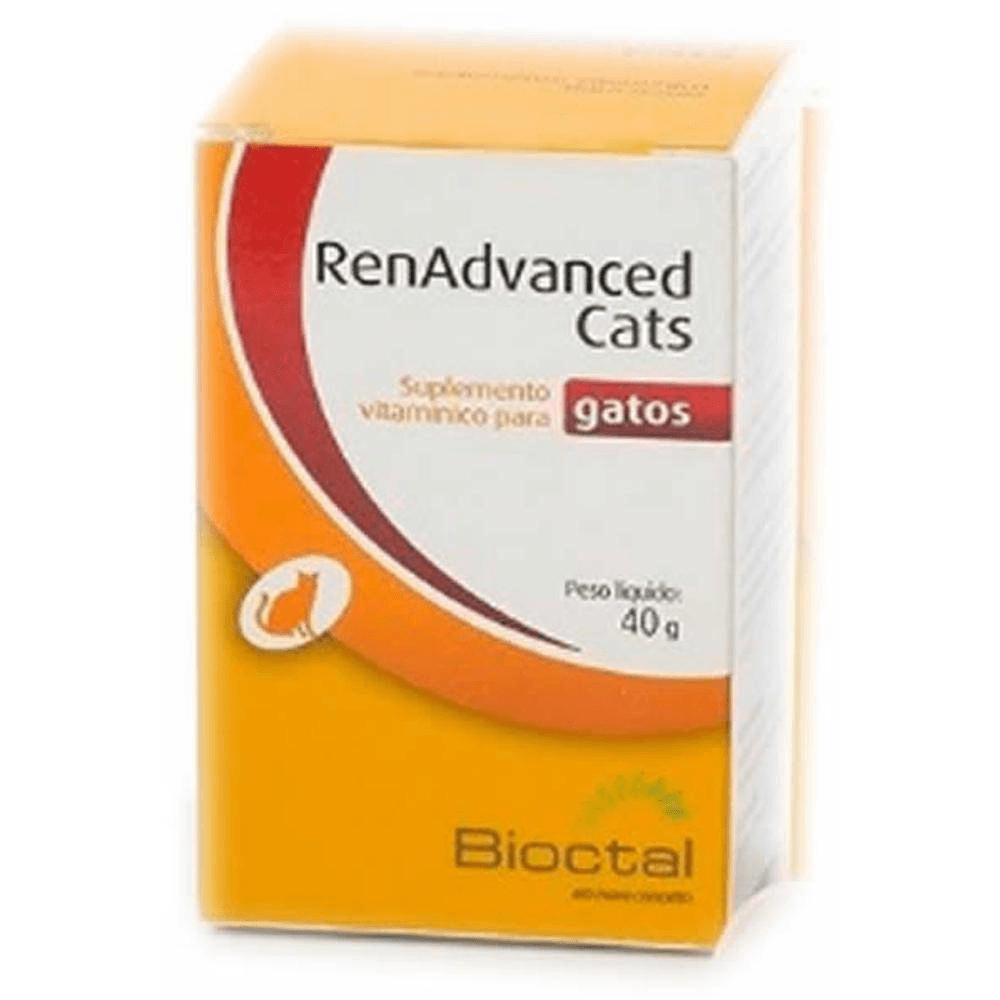 Suplemento Vitamínico Candioli Renadvanced Cats Tratamento Renal 40 G
